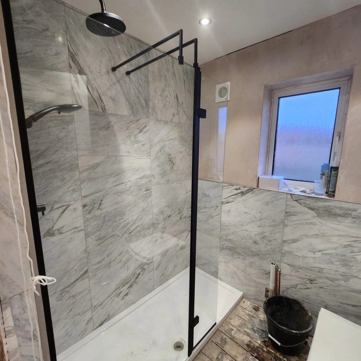Bathroom Installation by Joinery Solutions Scotland